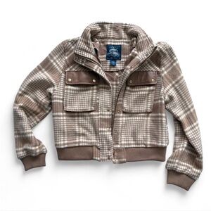 Cambridge Dry Goods Brown Plaid Jacket